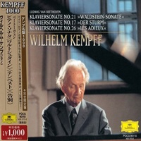 Deutsche Grammophon Japan Kempff 1000 : Kempff - Beethoven Sonatas 17, 21 & 26
